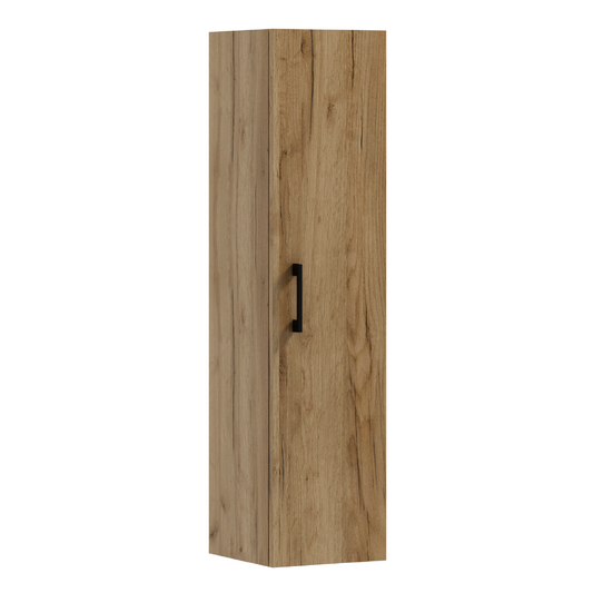 Słupek łazienkowy wiszący LINO 110  dąb craft złoty
