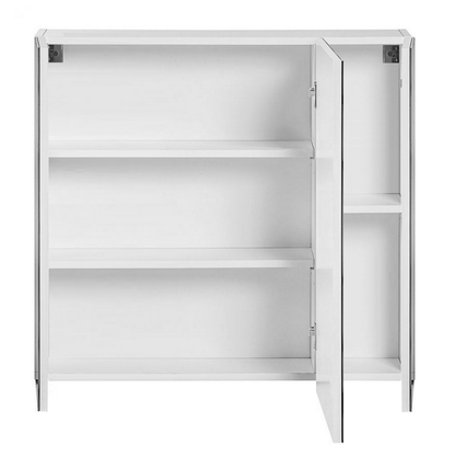 Szafka łazienkowa z lustrem Better Home, 60 x 55 x 15 cm, 3 drzwiowa, Oświetlenie LED, Biała, 1 szt.