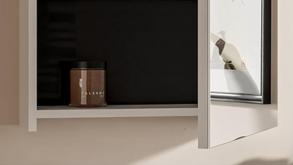 Szafka łazienkowa z lustrem Better Home, 50 x 60 x 18,7 cm Biała